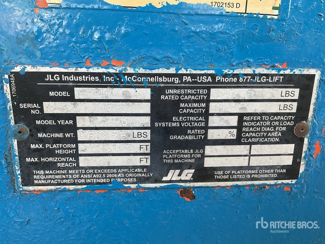 2007 JLG 450AJ 4WD Diesel Articulating Boom Lift - Zglobna platforma: slika 1 2007 JLG 450AJ 4WD Diesel Articulating Boom Lift - Zglobna platforma: slika 1