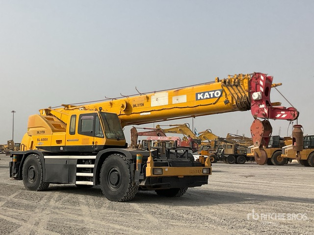 2007 Kato SL600II 51 ton 4x4x4 Rough Terrain Crane - Autokran za teške terene: slika 1 2007 Kato SL600II 51 ton 4x4x4 Rough Terrain Crane - Autokran za teške terene: slika 1