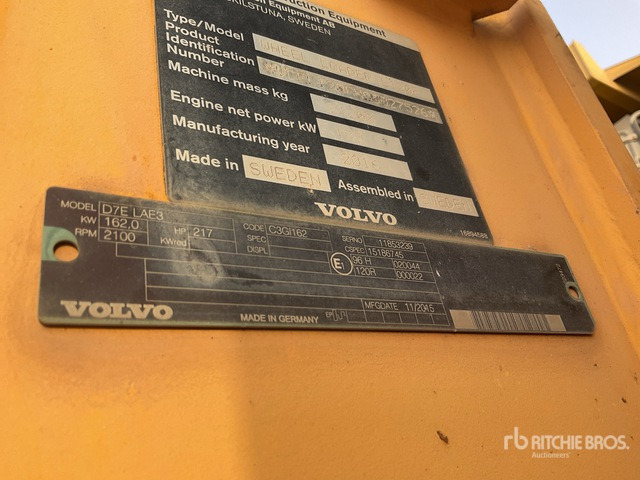 2016 Volvo L120F Wheel Loader - Utovarivač točkaš: slika 3 2016 Volvo L120F Wheel Loader - Utovarivač točkaš: slika 3