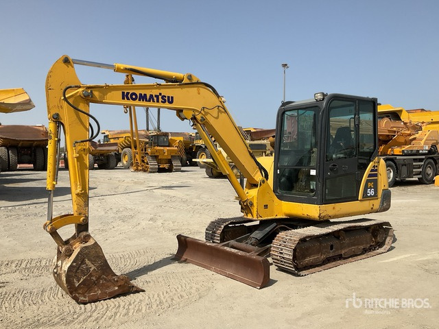 2017 Komatsu PC56-7 - Mini bager: slika 1 2017 Komatsu PC56-7 - Mini bager: slika 1
