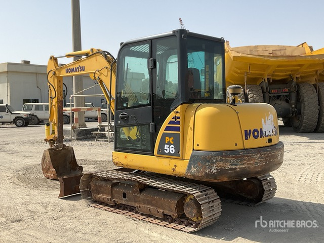 2017 Komatsu PC56-7 - Mini bager: slika 4 2017 Komatsu PC56-7 - Mini bager: slika 4