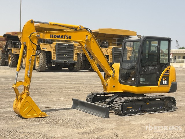 2019 Komatsu PC56-7 - Mini bager: slika 1 2019 Komatsu PC56-7 - Mini bager: slika 1