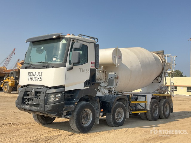 2019 Renault K440 8x4 Twin-Steer Mixer Truck - Mikser za beton: slika 1 2019 Renault K440 8x4 Twin-Steer Mixer Truck - Mikser za beton: slika 1