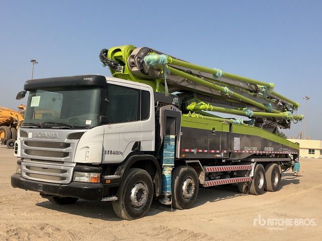 2019 Scania P420 2019 Zoomlion ZLJ5441THBSE 56 m ... Concrete Pump Truck - Auto pumpa za beton: slika 1 2019 Scania P420 2019 Zoomlion ZLJ5441THBSE 56 m ... Concrete Pump Truck - Auto pumpa za beton: slika 1