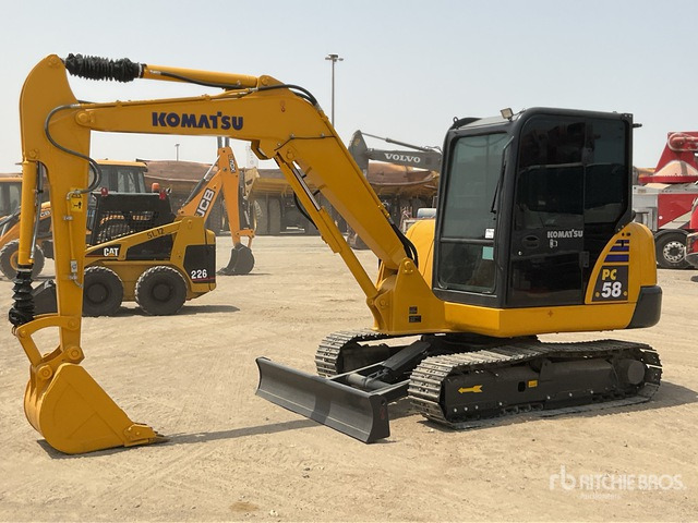 2022 Komatsu PC58-8 - Mini bager: slika 2 2022 Komatsu PC58-8 - Mini bager: slika 2