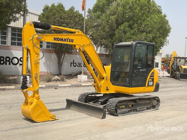 2022 Komatsu PC58-8 - Mini bager: slika 1 2022 Komatsu PC58-8 - Mini bager: slika 1