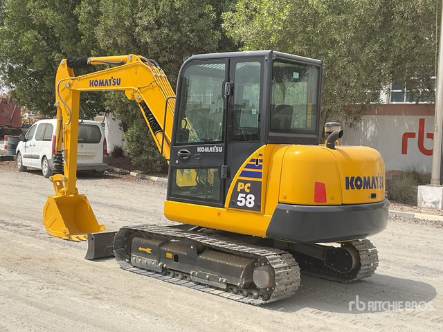 2022 Komatsu PC58-8 - Mini bager: slika 4 2022 Komatsu PC58-8 - Mini bager: slika 4