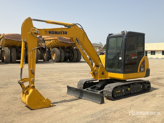 2022 Komatsu PC58-8 - Mini bager: slika 1 2022 Komatsu PC58-8 - Mini bager: slika 1