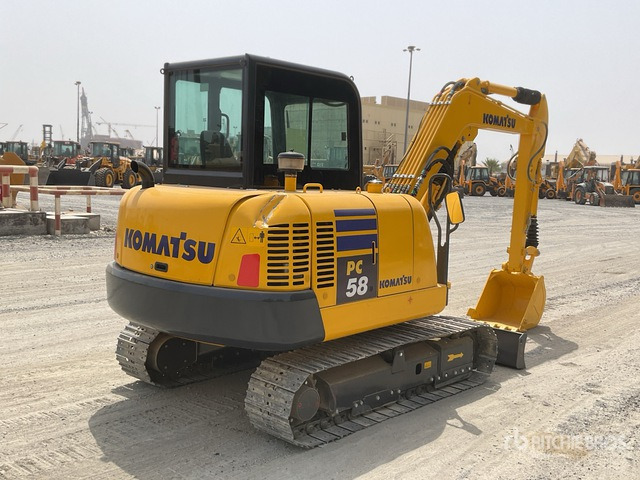 2022 Komatsu PC58-8 - Mini bager: slika 3 2022 Komatsu PC58-8 - Mini bager: slika 3