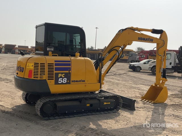 2022 Komatsu PC58-8 - Mini bager: slika 3 2022 Komatsu PC58-8 - Mini bager: slika 3