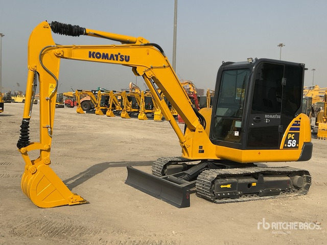 2022 Komatsu PC58-8 - Mini bager: slika 1 2022 Komatsu PC58-8 - Mini bager: slika 1