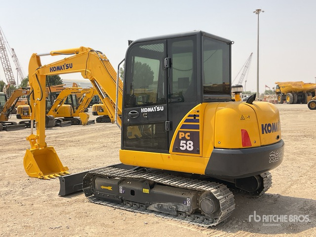 2022 Komatsu PC58-8 - Mini bager: slika 3 2022 Komatsu PC58-8 - Mini bager: slika 3