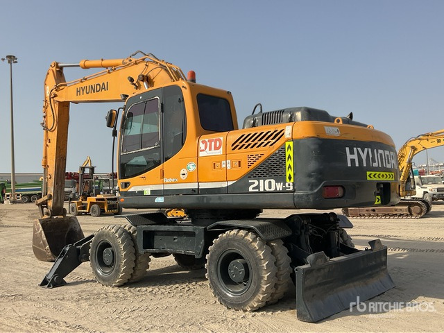Hyundai Robex 210W-9S - Bager točkaš: slika 4 Hyundai Robex 210W-9S - Bager točkaš: slika 4