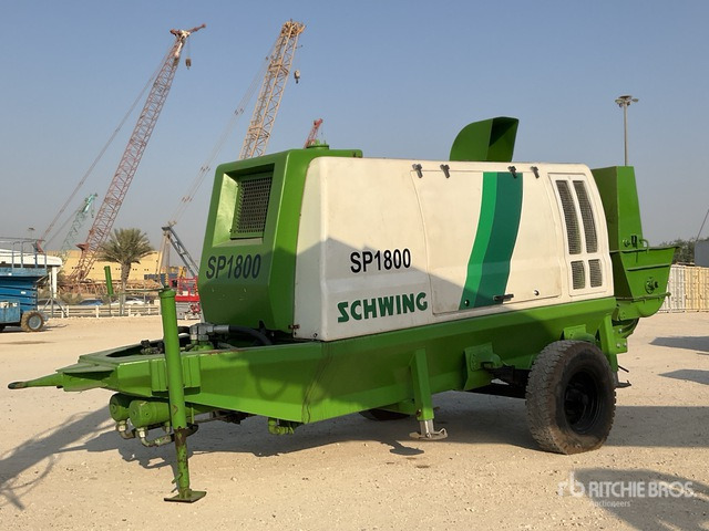 Schwing SP1800 - Stacionarna pumpa za beton: slika 2 Schwing SP1800 - Stacionarna pumpa za beton: slika 2