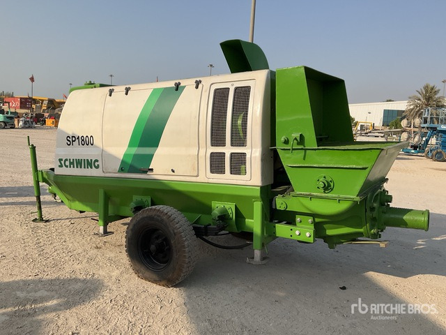 Schwing SP1800 - Stacionarna pumpa za beton: slika 4 Schwing SP1800 - Stacionarna pumpa za beton: slika 4