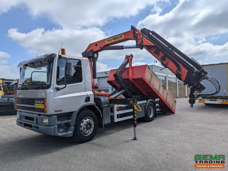 DAF 75.240 4x2 Dagcab Euro1 - Haarkarm 14T + Palfinger PK11000 - Afstandsbediening - Kamion sa hidrauličnom kukom, Kamion sa dizalicom: slika 1 DAF 75.240 4x2 Dagcab Euro1 - Haarkarm 14T + Palfinger PK11000 - Afstandsbediening - Kamion sa hidrauličnom kukom, Kamion sa dizalicom: slika 1