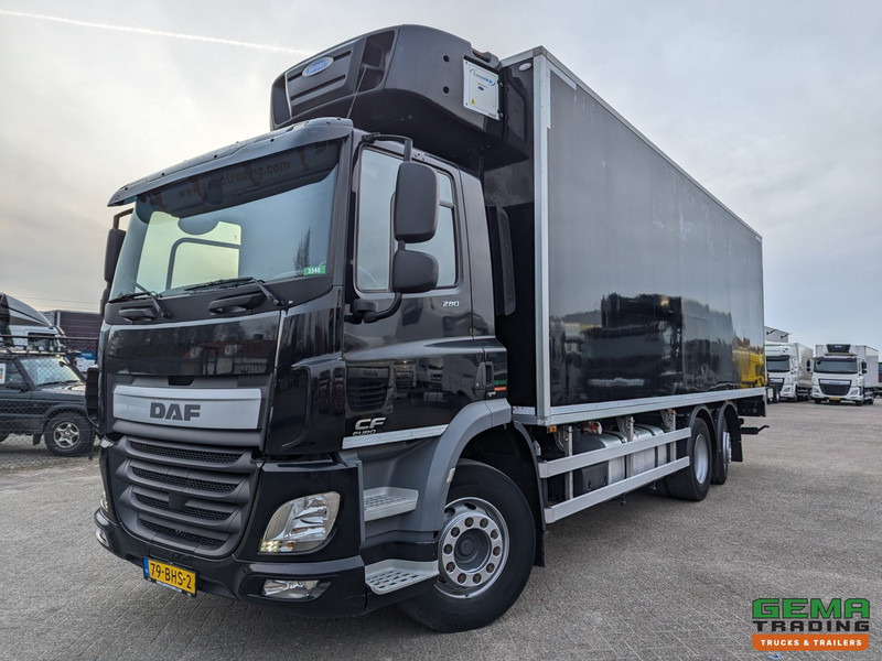 DAF CF 280 FAN 6x2/4 DagCab Euro6 - Koel-VriesBak 7.9m + Carrier Supra 1150MT + Laadklep 2000kg - 10/2025APK - Hladnjača: slika 1 DAF CF 280 FAN 6x2/4 DagCab Euro6 - Koel-VriesBak 7.9m + Carrier Supra 1150MT + Laadklep 2000kg - 10/2025APK - Hladnjača: slika 1