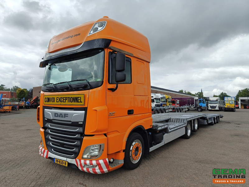 DAF XF 440 FAS 6x2 SuperSpaceCab Euro6C - Retarder + Recker 3-Assige Aanhanger - Wielkuipen - Hydraulische knik en uitschuifbaar - 02/2026 APK - Kamion za prevoz automobila: slika 1 DAF XF 440 FAS 6x2 SuperSpaceCab Euro6C - Retarder + Recker 3-Assige Aanhanger - Wielkuipen - Hydraulische knik en uitschuifbaar - 02/2026 APK - Kamion za prevoz automobila: slika 1