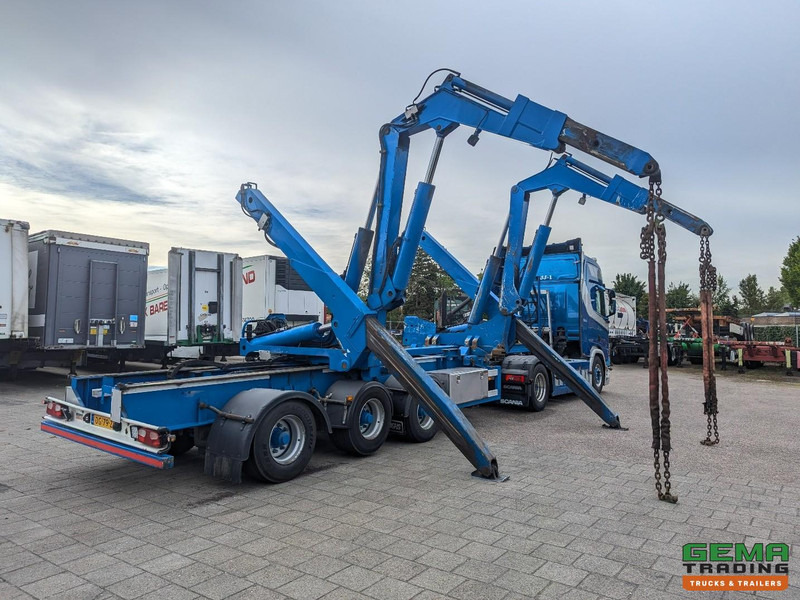 HAMMAR 151 HC 3-Assen - SideLoader36T - ContainerStacking - Gooseneck - Extended Boom - Afstandbediening - Poluprikolica za prevoz kontejnera/ Poluprikolica sa promenjivim sandukom: slika 1 HAMMAR 151 HC 3-Assen - SideLoader36T - ContainerStacking - Gooseneck - Extended Boom - Afstandbediening - Poluprikolica za prevoz kontejnera/ Poluprikolica sa promenjivim sandukom: slika 1