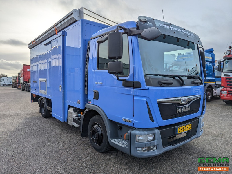 Kamion MAN TGL 7.150 4x2 Dagcabine Euro6 - Camper/Kart/Motor/ Mobiele Werkplaats - Laadklep 750KG - Zonnepaneel: slika 15