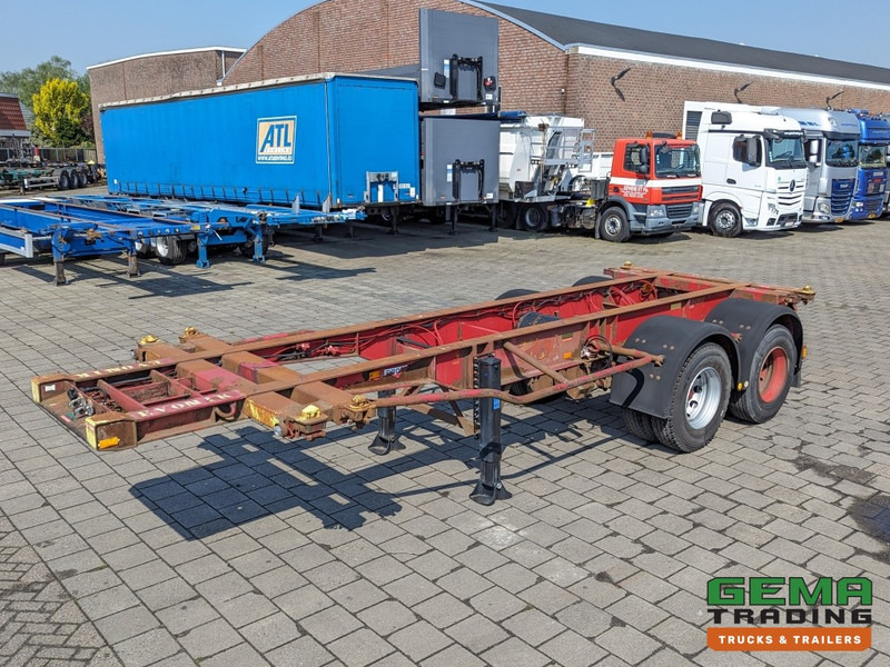 Krone SZC 20FT 2-Assen ROR - STEEL Suspension - DOUBLE tires - DrumBrakes (O1869) - Poluprikolica za prevoz kontejnera/ Poluprikolica sa promenjivim sandukom: slika 2 Krone SZC 20FT 2-Assen ROR - STEEL Suspension - DOUBLE tires - DrumBrakes (O1869) - Poluprikolica za prevoz kontejnera/ Poluprikolica sa promenjivim sandukom: slika 2
