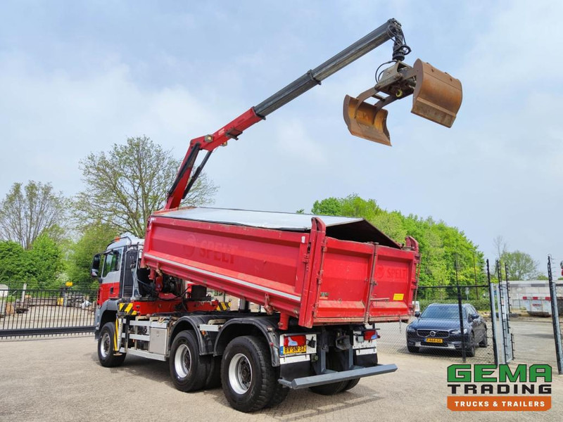 MAN TGS 26.400 6x6 4 Daycab Euro4 - HMF1643Z2 - Hyva 2-Zijdige Kipper 5.4m. - REBUILT ENGINE - TOP! (V584) - Istovarivač, Kamion sa dizalicom: slika 5 MAN TGS 26.400 6x6 4 Daycab Euro4 - HMF1643Z2 - Hyva 2-Zijdige Kipper 5.4m. - REBUILT ENGINE - TOP! (V584) - Istovarivač, Kamion sa dizalicom: slika 5