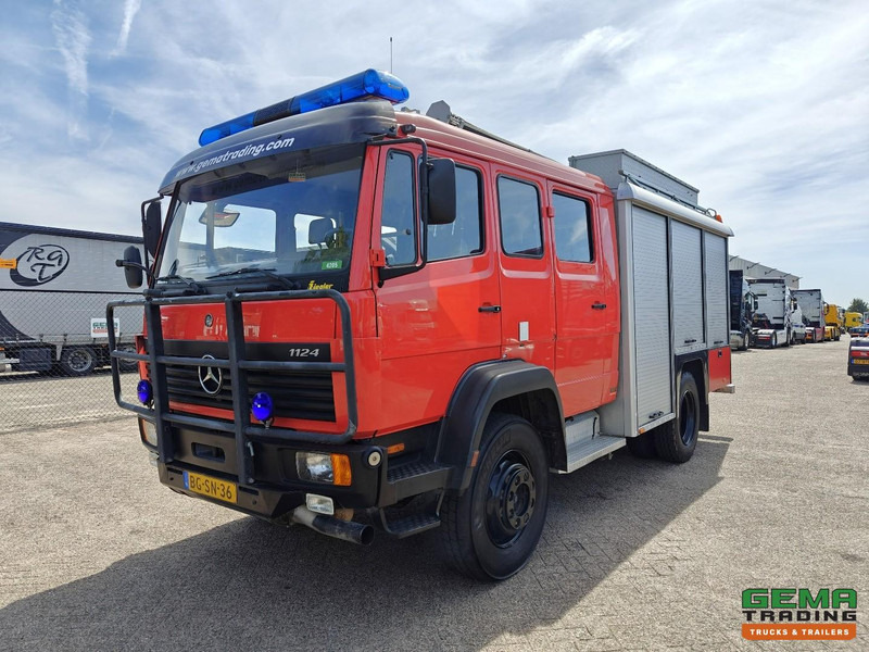 Mercedes-Benz 1124 AF 4x4 Dubbelcab 6Cil - 8 Pers - Ziegler TS - Tankautospuit TS09 LD2.800 HD265 T2.000 S40 - 04/2026 APK - Vatrogasni kamion: slika 1 Mercedes-Benz 1124 AF 4x4 Dubbelcab 6Cil - 8 Pers - Ziegler TS - Tankautospuit TS09 LD2.800 HD265 T2.000 S40 - 04/2026 APK - Vatrogasni kamion: slika 1