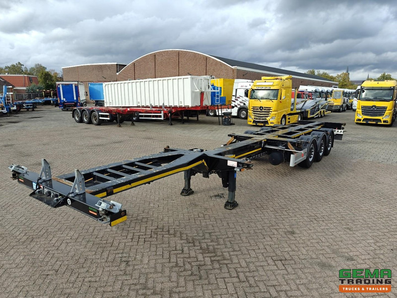 Pacton TXC343 3-Assen SAF - Schijfremmen - LiftAs - VasteKop - Alle Aansluitingen - 4740KG - Poluprikolica za prevoz kontejnera/ Poluprikolica sa promenjivim sandukom: slika 1 Pacton TXC343 3-Assen SAF - Schijfremmen - LiftAs - VasteKop - Alle Aansluitingen - 4740KG - Poluprikolica za prevoz kontejnera/ Poluprikolica sa promenjivim sandukom: slika 1