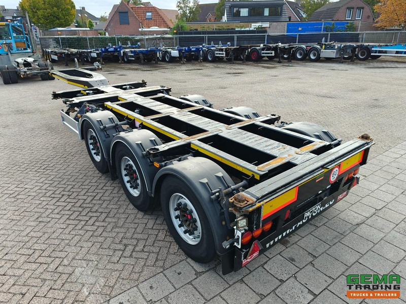 Pacton TXC343 3-Assen SAF - Schijfremmen - LiftAs - VasteKop - Alle Aansluitingen - 4740KG - Poluprikolica za prevoz kontejnera/ Poluprikolica sa promenjivim sandukom: slika 2 Pacton TXC343 3-Assen SAF - Schijfremmen - LiftAs - VasteKop - Alle Aansluitingen - 4740KG - Poluprikolica za prevoz kontejnera/ Poluprikolica sa promenjivim sandukom: slika 2