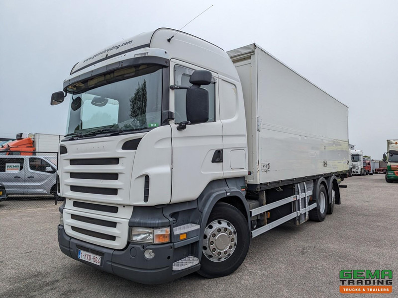 Scania R420 6x2/4 Highline Euro5 - Geslotenbak 7.76m - Laadklep 2000kg - Kamion sa zatvorenim sandukom: slika 1 Scania R420 6x2/4 Highline Euro5 - Geslotenbak 7.76m - Laadklep 2000kg - Kamion sa zatvorenim sandukom: slika 1