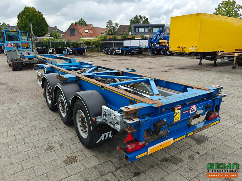 Van Hool 3B0079 3-Assen SAF - Schijfremmen - Alle aansluitingen / Universeel chassis - 10 Stuks op Voorraad - Poluprikolica za prevoz kontejnera/ Poluprikolica sa promenjivim sandukom: slika 3 Van Hool 3B0079 3-Assen SAF - Schijfremmen - Alle aansluitingen / Universeel chassis - 10 Stuks op Voorraad - Poluprikolica za prevoz kontejnera/ Poluprikolica sa promenjivim sandukom: slika 3