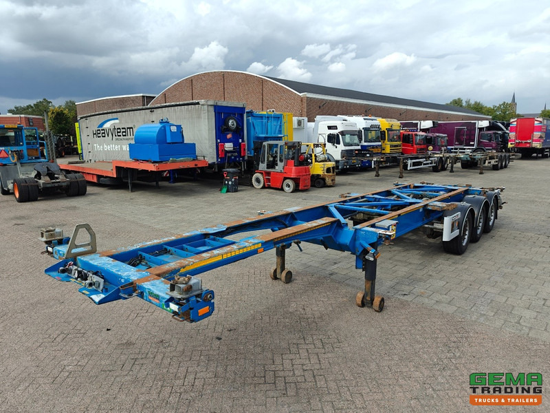 Van Hool 3B0079 3-Assen SAF - Schijfremmen - Alle aansluitingen / Universeel chassis - Poluprikolica za prevoz kontejnera/ Poluprikolica sa promenjivim sandukom: slika 2 Van Hool 3B0079 3-Assen SAF - Schijfremmen - Alle aansluitingen / Universeel chassis - Poluprikolica za prevoz kontejnera/ Poluprikolica sa promenjivim sandukom: slika 2