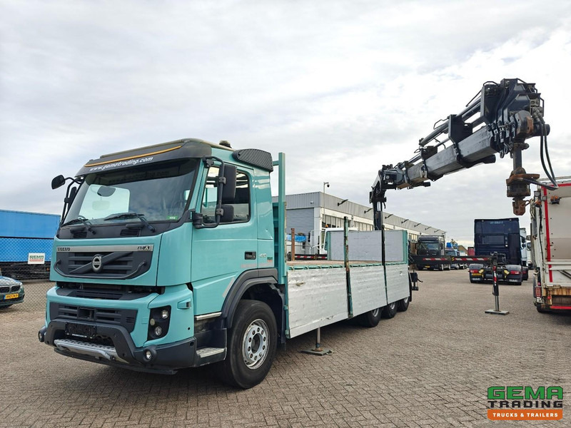 Volvo FMX 410 8x4/4 Dagcab Euro5 - Open Laadbak 6.8m + Hiab 244 E-6 Hipro - 258.000km - Naafreductie - 05/2026 APK - Kamion sa tovarnim sandukom, Kamion sa dizalicom: slika 4 Volvo FMX 410 8x4/4 Dagcab Euro5 - Open Laadbak 6.8m + Hiab 244 E-6 Hipro - 258.000km - Naafreductie - 05/2026 APK - Kamion sa tovarnim sandukom, Kamion sa dizalicom: slika 4