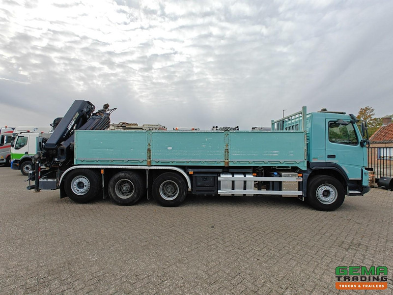 Kamion sa tovarnim sandukom, Kamion sa dizalicom Volvo FMX 410 8x4/4 Dagcab Euro5 - Open Laadbak 6.8m + Hiab 244 E-6 Hipro - 258.000km - Naafreductie - 05/2026 APK: slika 9