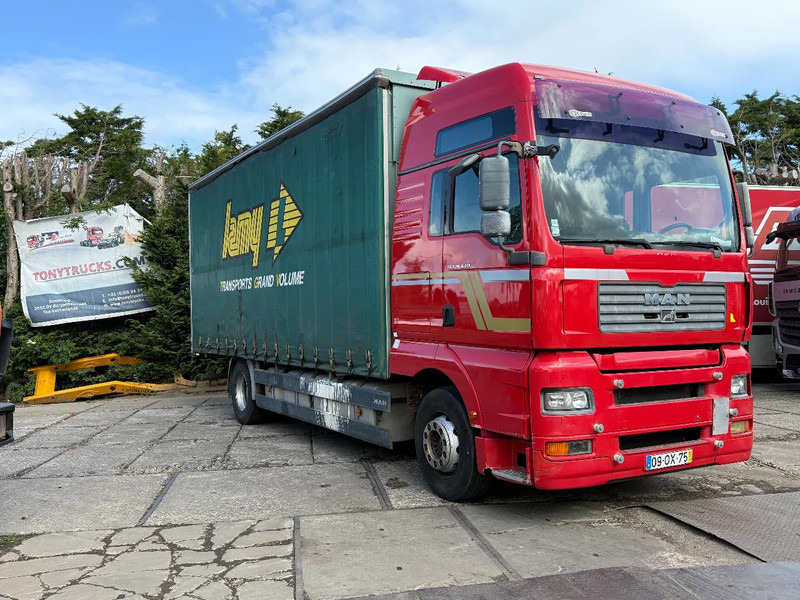 MAN TGA 18.440 4X2 BOX Spring/Air EURO3 Retarder ZF Manual - Kamion sa zatvorenim sandukom: slika 1 MAN TGA 18.440 4X2 BOX Spring/Air EURO3 Retarder ZF Manual - Kamion sa zatvorenim sandukom: slika 1