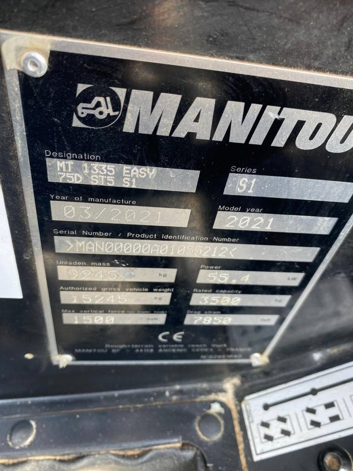 Teleskopski upravljač Manitou MT 1335: slika 29