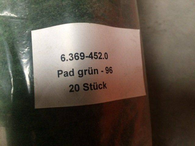 5X Kärcher Pad Green 96-20 PCS - Metle za Mašina za čiščenje: slika 2 5X Kärcher Pad Green 96-20 PCS - Metle za Mašina za čiščenje: slika 2