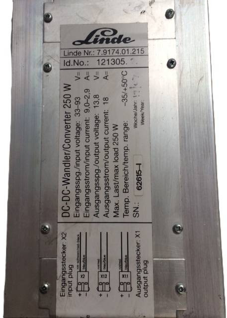 Converter 48V-12V - Električni sistem za Oprema za rukovanje materijalima: slika 4 Converter 48V-12V - Električni sistem za Oprema za rukovanje materijalima: slika 4