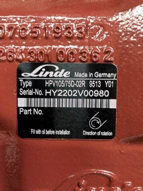 Hydraulic pump HPV105/75D-02R 9513 - Transmisija za Oprema za rukovanje materijalima: slika 4 Hydraulic pump HPV105/75D-02R 9513 - Transmisija za Oprema za rukovanje materijalima: slika 4