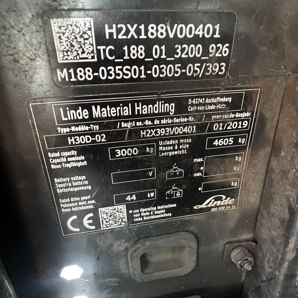 Dizel viljuškar Linde H30D-02 (393) EVO: slika 6