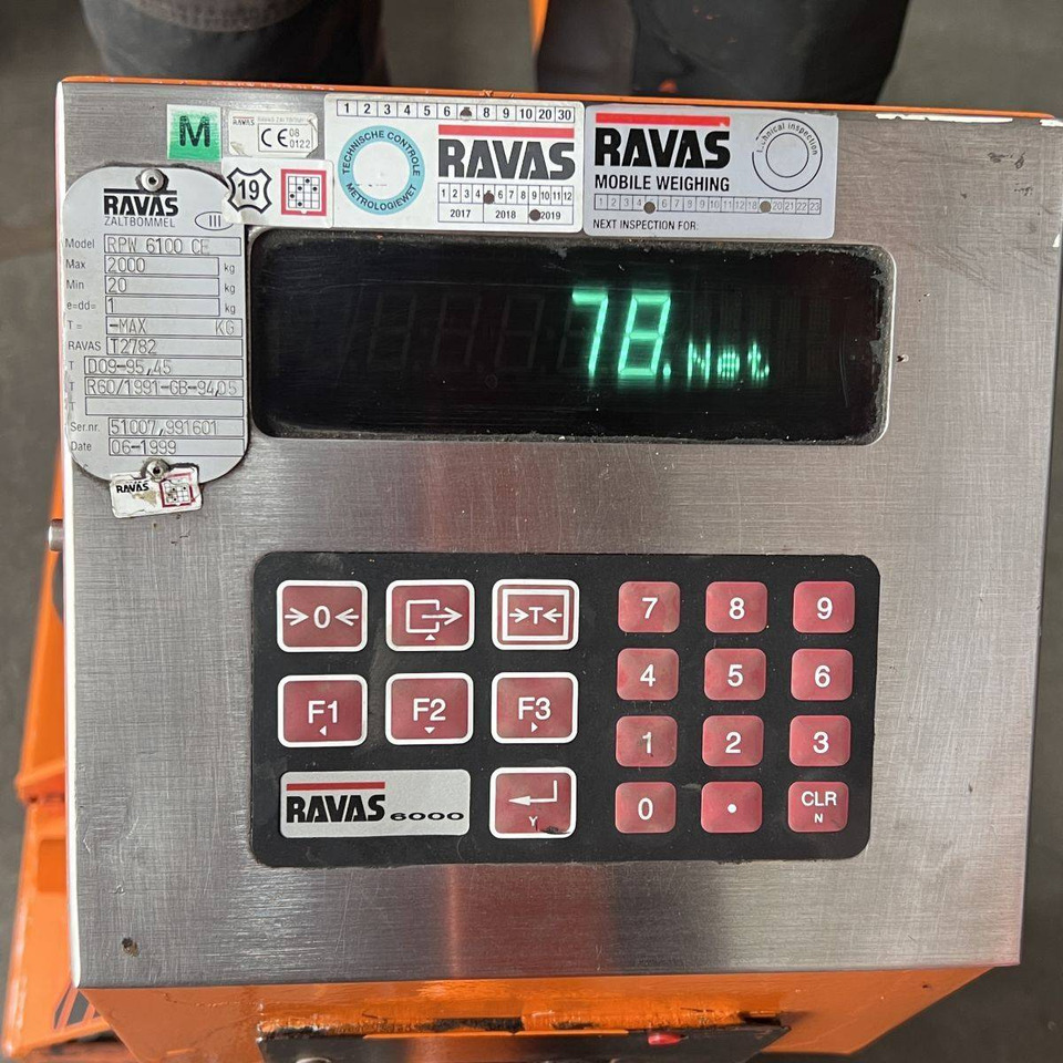 Ravas RPW 6100 - Kolica za palete: slika 5 Ravas RPW 6100 - Kolica za palete: slika 5