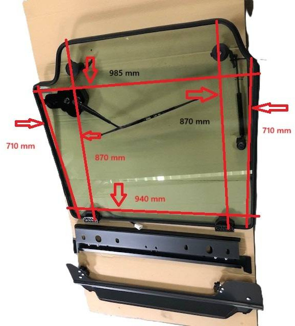 Rear Grendia complete - Staklo i delovi za Oprema za rukovanje materijalima: slika 2 Rear Grendia complete - Staklo i delovi za Oprema za rukovanje materijalima: slika 2