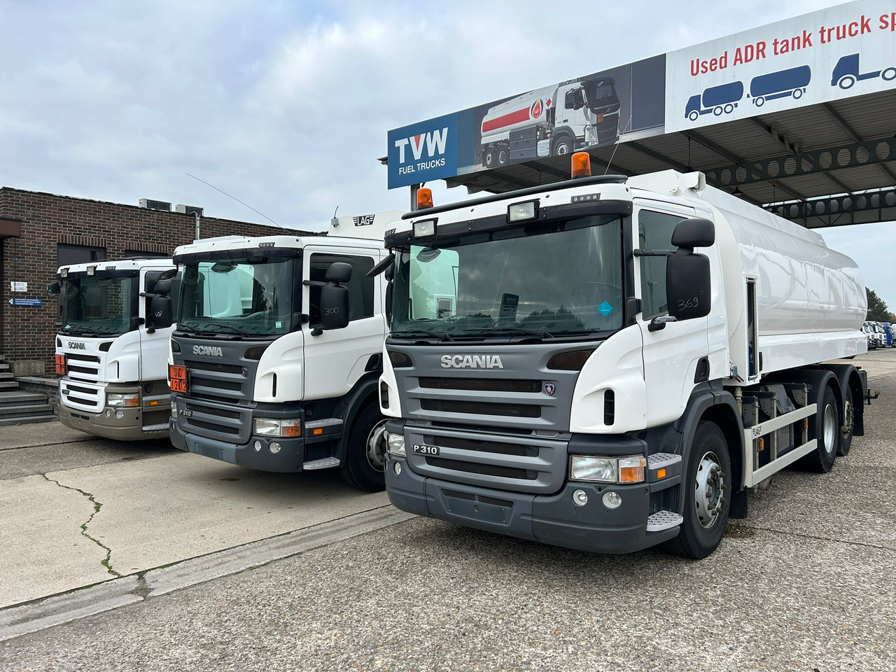 SCANIA PRT, P310, P380 (lot of 3) - Kamion cisterna: slika 1 SCANIA PRT, P310, P380 (lot of 3) - Kamion cisterna: slika 1