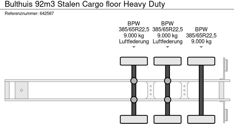 Lizing Bulthuis 92m3 Stalen Cargo floor Heavy Duty Bulthuis 92m3 Stalen Cargo floor Heavy Duty: slika 11