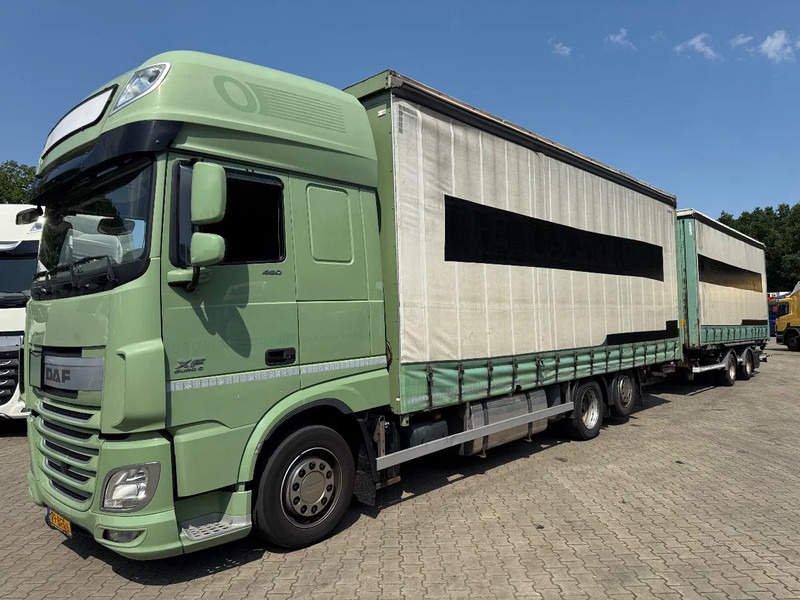 DAF XF 460 6X2 Jumbo Volume kombi Standairco Hefdak 8.1 + 7.8M 120m3 - Kamion sa zatvorenim sandukom: slika 1 DAF XF 460 6X2 Jumbo Volume kombi Standairco Hefdak 8.1 + 7.8M 120m3 - Kamion sa zatvorenim sandukom: slika 1