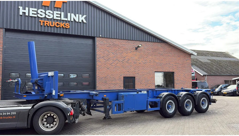 Hendricks 20ft container Kippchassis 24V hydraulic Self support! - Poluprikolica za prevoz kontejnera/ Poluprikolica sa promenjivim sandukom: slika 1 Hendricks 20ft container Kippchassis 24V hydraulic Self support! - Poluprikolica za prevoz kontejnera/ Poluprikolica sa promenjivim sandukom: slika 1