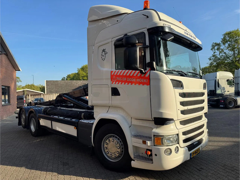 Scania R450 6X2 25T HIAB Haakarm Hooklift Remote, NL Truck! - Kamion sa hidrauličnom kukom: slika 2 Scania R450 6X2 25T HIAB Haakarm Hooklift Remote, NL Truck! - Kamion sa hidrauličnom kukom: slika 2