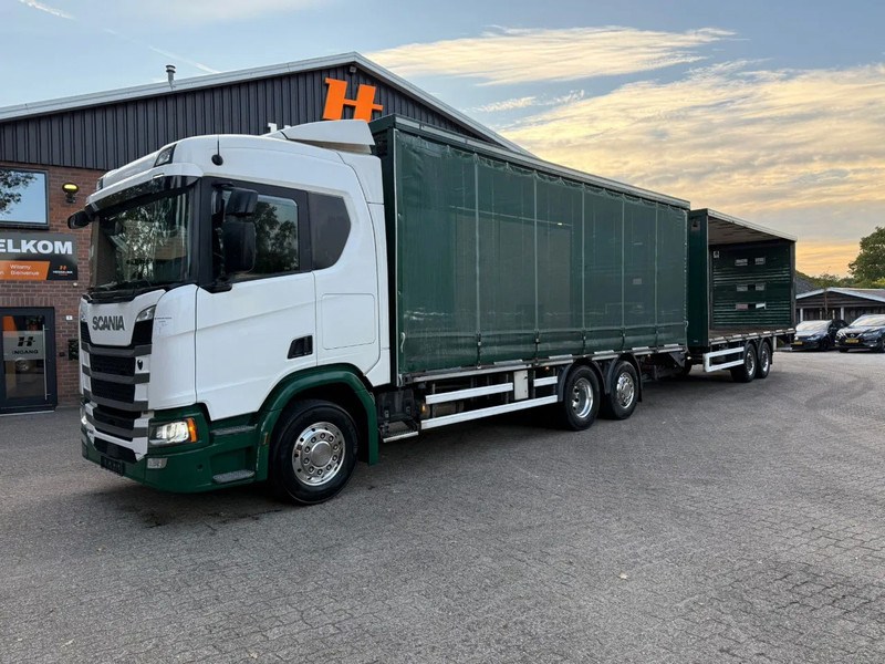 Scania R500 NGS 6X2 Retarder Stuuras 551.670KM! Schuifzeilen Combi Hefdak - Kamion sa ceradom: slika 1 Scania R500 NGS 6X2 Retarder Stuuras 551.670KM! Schuifzeilen Combi Hefdak - Kamion sa ceradom: slika 1