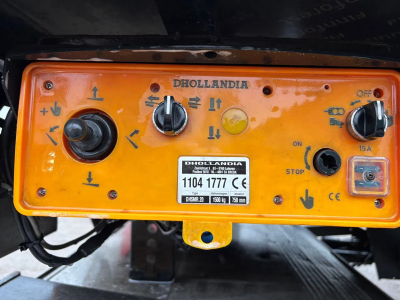 Poluprikolica sa ceradom Tracon 11.5M 1AS City Stuuras Schuifzeil Laadklep 1500KG NL Trailer, nieuwe apk tot 29-10-2026: slika 9