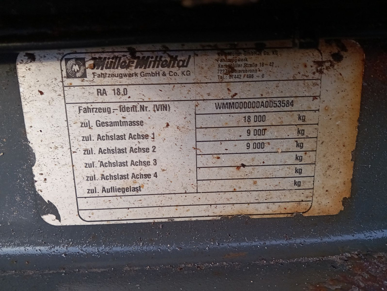 Müller-Mitteltal RA18 Abrollanhänger 7m BPW Trommel TÜV 5/2025 Müller-Mitteltal RA18 Abrollanhänger 7m BPW Trommel TÜV 5/2025 - Abrol/ Autopodizač prikolica: slika 3 Müller-Mitteltal RA18 Abrollanhänger 7m BPW Trommel TÜV 5/2025 Müller-Mitteltal RA18 Abrollanhänger 7m BPW Trommel TÜV 5/2025 - Abrol/ Autopodizač prikolica: slika 3